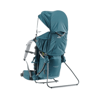 Rygsæk med bærestol til barn, Kid Comfort 1 Plus, Støvet Grøn