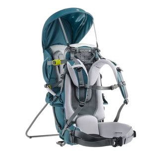 Rygsæk med bærestol til barn, Kid Comfort 1 Plus, Støvet Grøn