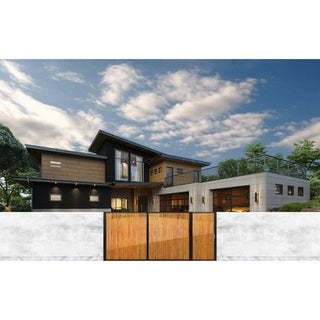 Riflaj Bilport – Metal og Træ | Teak Finish | Flere Størrelser