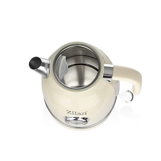 Zilan ZLN1184 Retro Elkedel – 1.7 L – 2200W – 360° Base – Creme