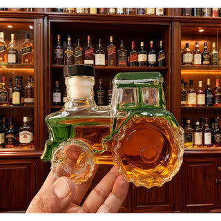 Whiskydekanter Traktor 300 ml – Håndblæst Borosilikatglas