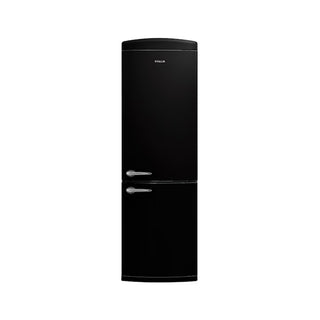 Finlux FXCARE 373030 BLE Black Retro Køleskab – 331 L, No Frost, 191 cm, LED, Energi E, Sort
