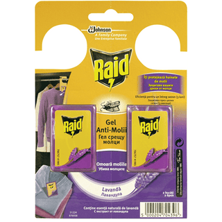 Raid Anti-Møl Odørblok – 2 stk