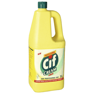 CIF Professional Rengøringscreme – Citrusduft, 2 L