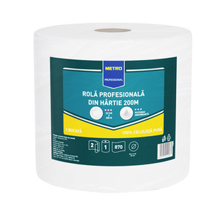 Køkkenrulle METRO Professional – 2 lag, 100 meter (1 rulle)
