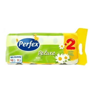 Perfex kamille toiletpapir 10 ruller, 3 Lags