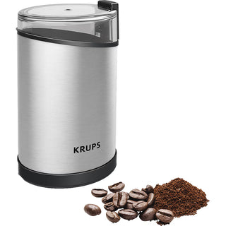 KRUPS GX204D10 Kaffekværn 200W 75g – Sølv/Sort