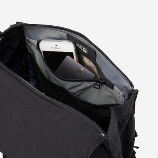 Tikamp Rygsæk med computerrum 10L Røget Sort