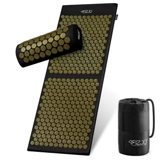 4FIZJO ECO XL Akupressurmåtte med Pude – 110 x 42 cm