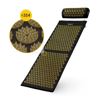 4FIZJO ECO XL Akupressurmåtte med Pude – 110 x 42 cm