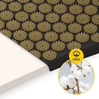 4FIZJO ECO XL Akupressurmåtte med Pude – 110 x 42 cm