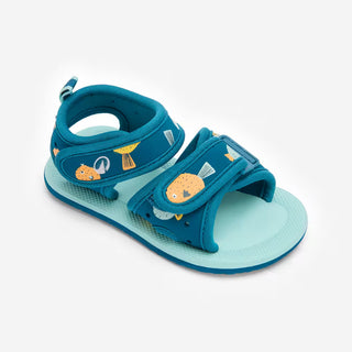 Poolsandaler til Baby og Børn – Lyseblå