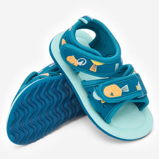 Poolsandaler til Baby og Børn – Lyseblå