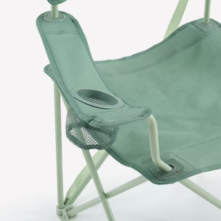 Sammenklappelig stol til camping/festival, Mintgrøn