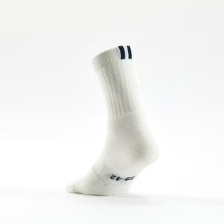 Sæt med 3 par lange tennisstrømper RS 500 – Blå, Hvid, Grøn