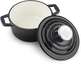 Carl Schmidt Sohn Xanten – Premium Set af Emaljerede Støbejernsgryder og Pande (7 Dele) – Rød / Sort