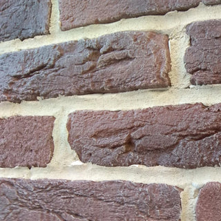 Dekorativ Murstensbeklædning Old Brick 05 – Mørkerød