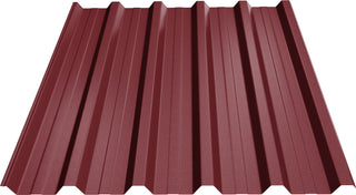 T35, Ståltag, Blank, Med Antikondensdug, Til facader/Tag, 0,50 mm