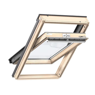 VELUX Standard GZL 1051 CK02 Vippevindue i Træ – 55 x 78 cm, Topbetjent, m. Stopper