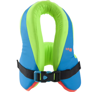 SWIMVEST Skumsvømmevest til Børn – Blå/Grøn